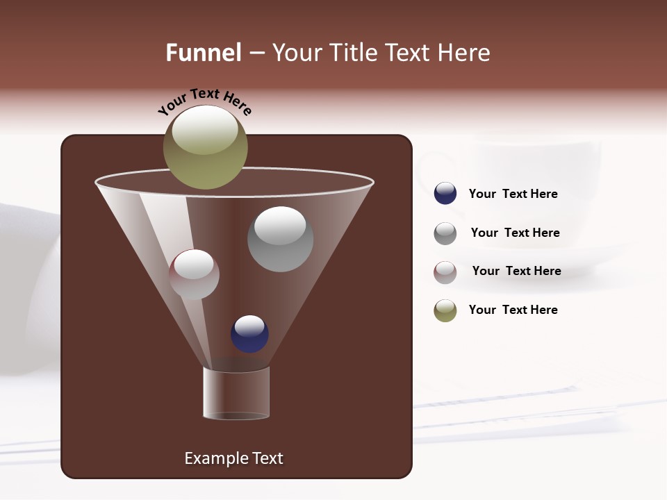 A Person Writing On A Piece Of Paper With A Pen PowerPoint Template