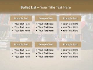 A Woman Laying On The Floor Reading A Book PowerPoint Template