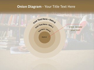 A Woman Laying On The Floor Reading A Book PowerPoint Template