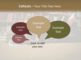 A Woman Laying On The Floor Reading A Book PowerPoint Template