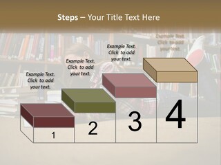 A Woman Laying On The Floor Reading A Book PowerPoint Template