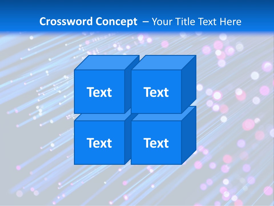 A Blue And Pink Abstract Background With Lines PowerPoint Template