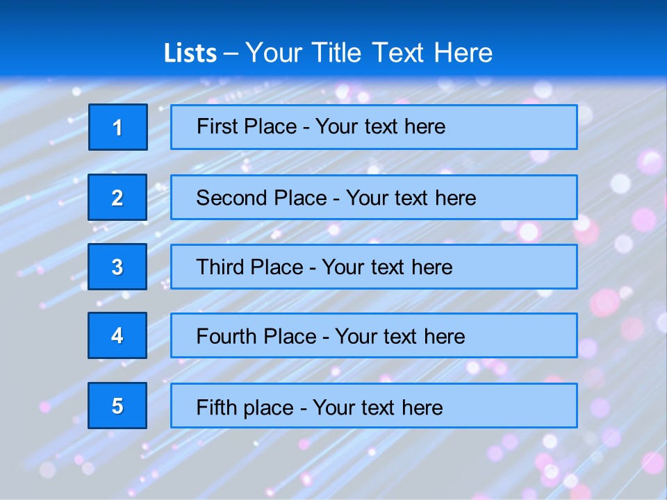 A Blue And Pink Abstract Background With Lines PowerPoint Template