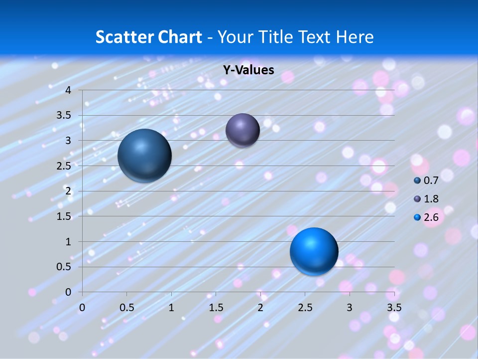 A Blue And Pink Abstract Background With Lines PowerPoint Template