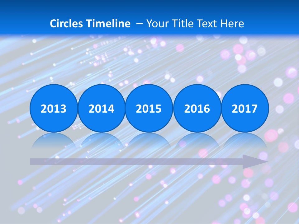 A Blue And Pink Abstract Background With Lines PowerPoint Template