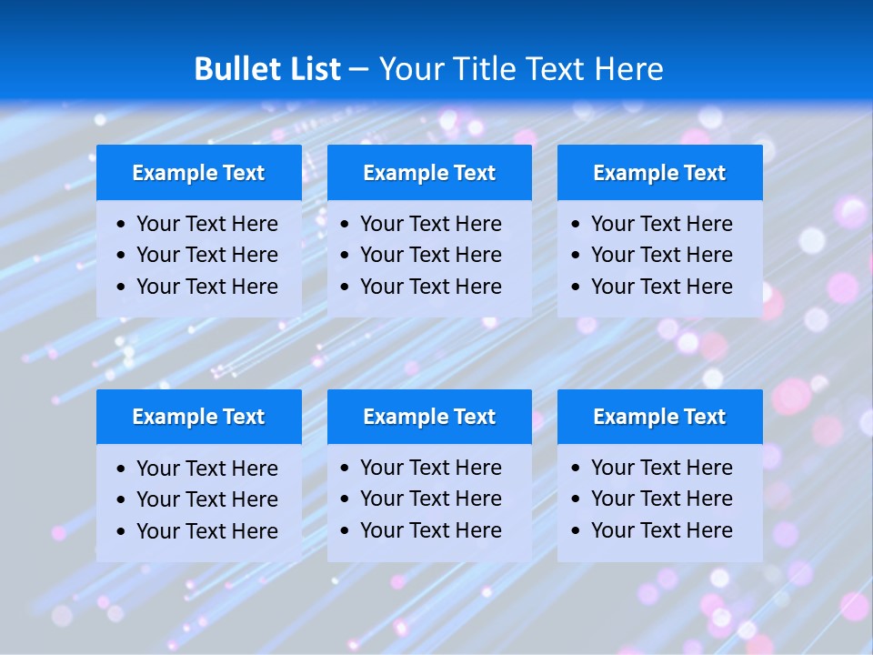 A Blue And Pink Abstract Background With Lines PowerPoint Template