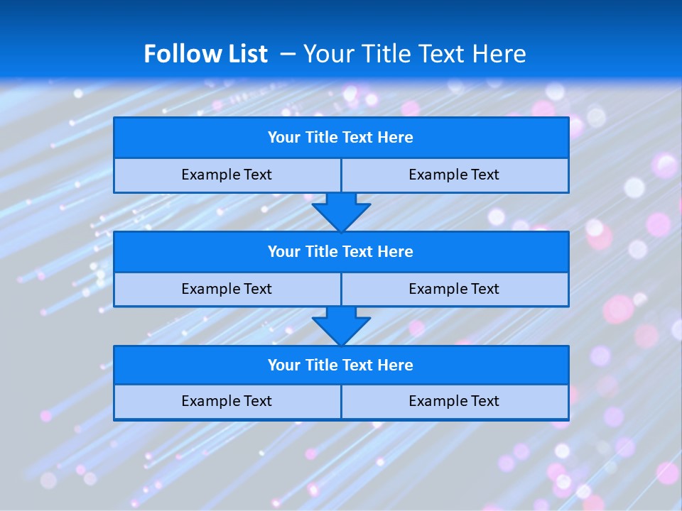 A Blue And Pink Abstract Background With Lines PowerPoint Template