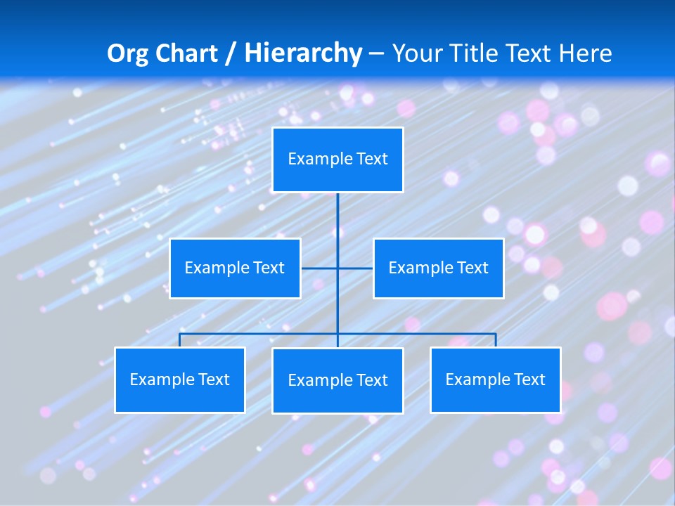 A Blue And Pink Abstract Background With Lines PowerPoint Template