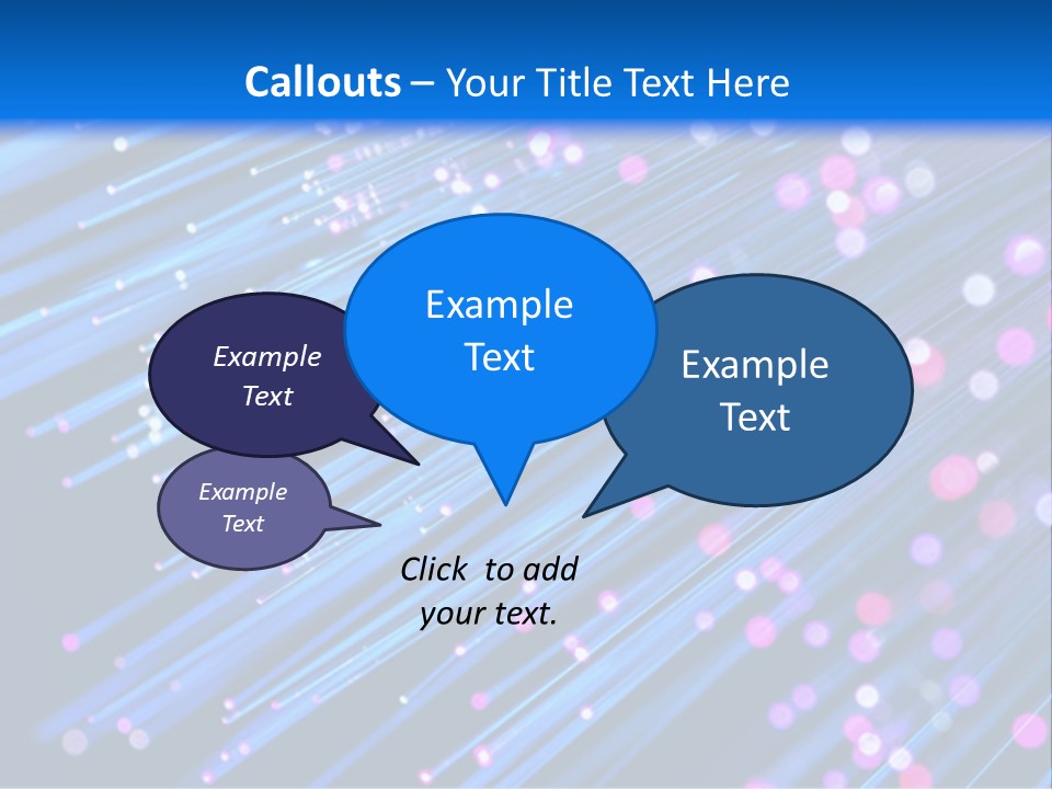 A Blue And Pink Abstract Background With Lines PowerPoint Template