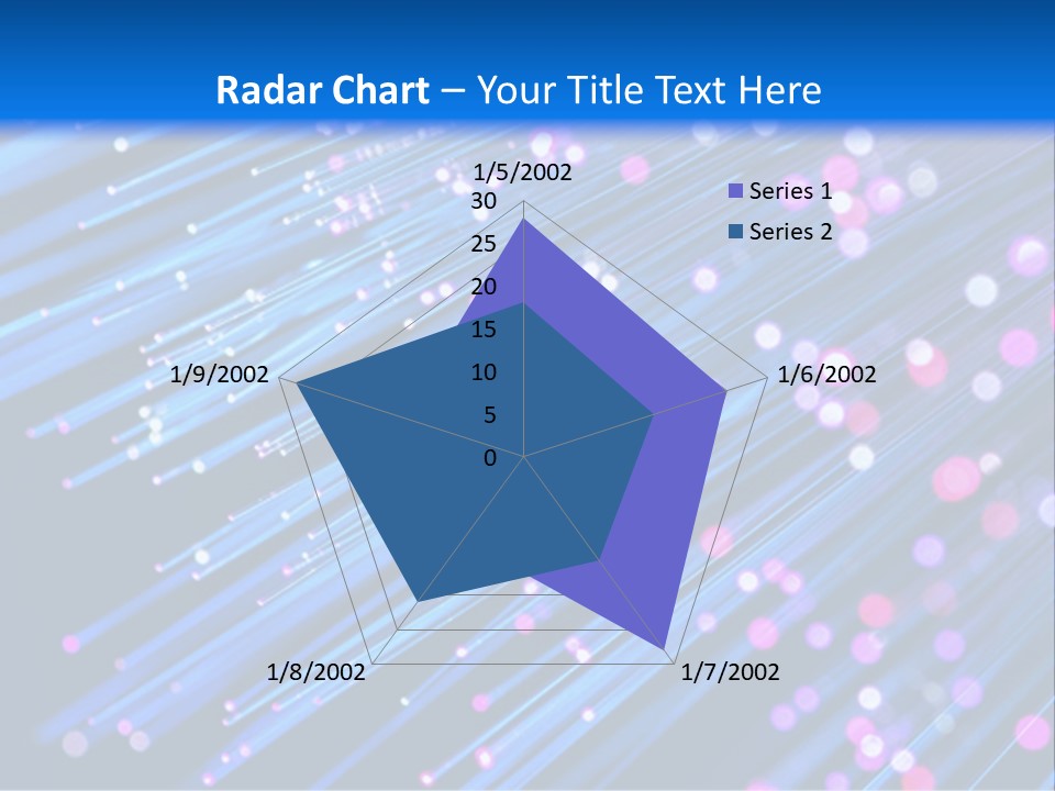 A Blue And Pink Abstract Background With Lines PowerPoint Template