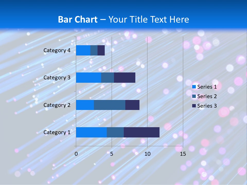A Blue And Pink Abstract Background With Lines PowerPoint Template