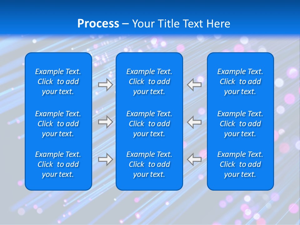 A Blue And Pink Abstract Background With Lines PowerPoint Template