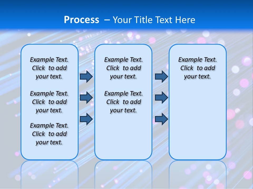 A Blue And Pink Abstract Background With Lines PowerPoint Template