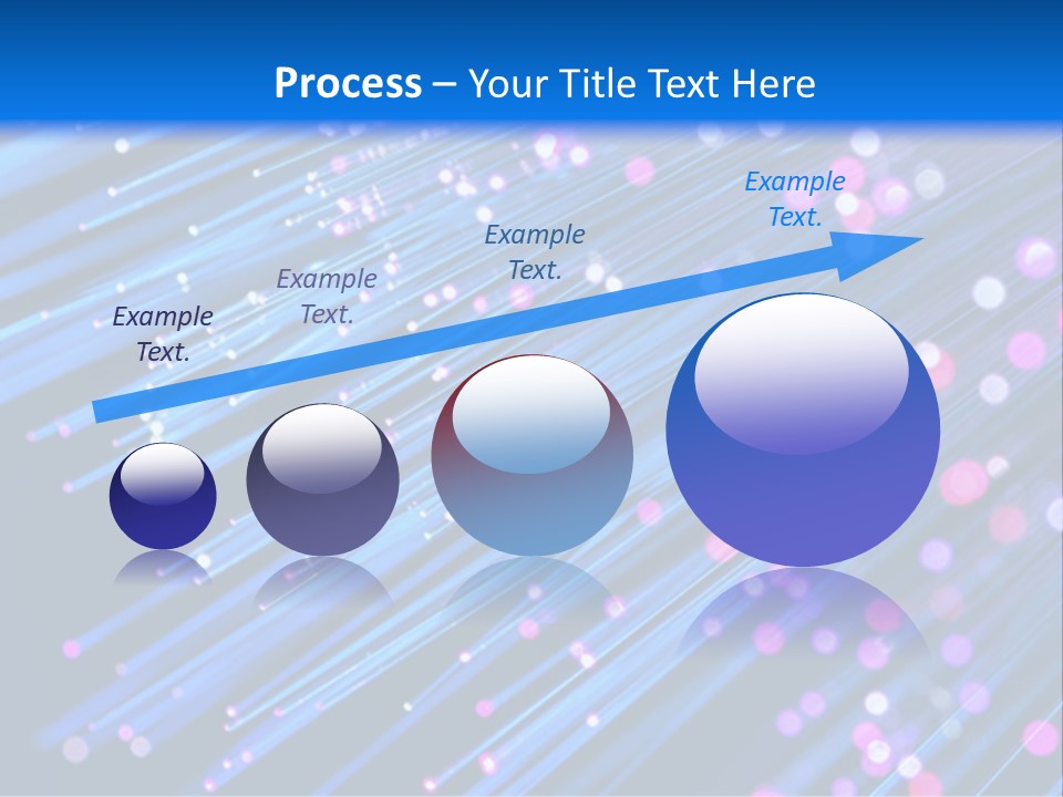 A Blue And Pink Abstract Background With Lines PowerPoint Template