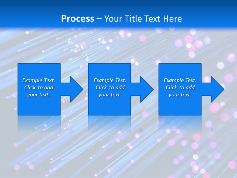A Blue And Pink Abstract Background With Lines PowerPoint Template
