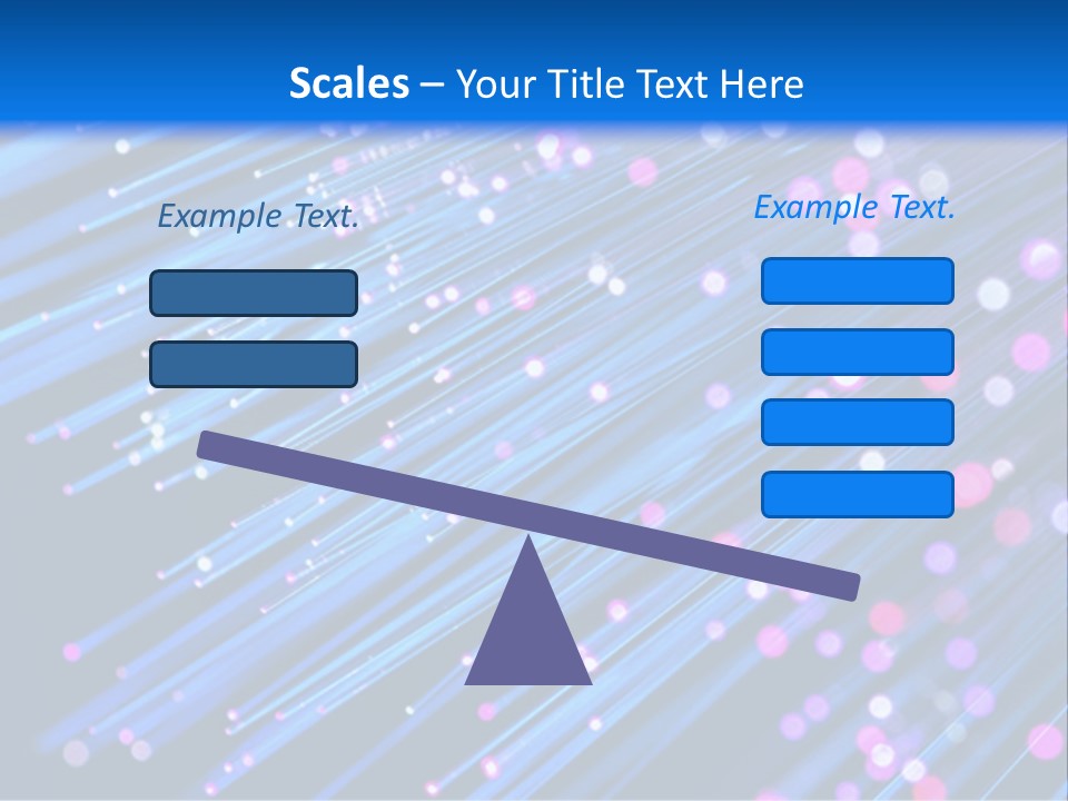 A Blue And Pink Abstract Background With Lines PowerPoint Template