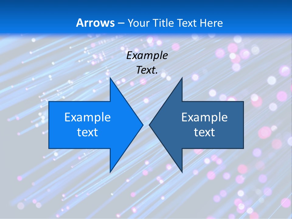 A Blue And Pink Abstract Background With Lines PowerPoint Template