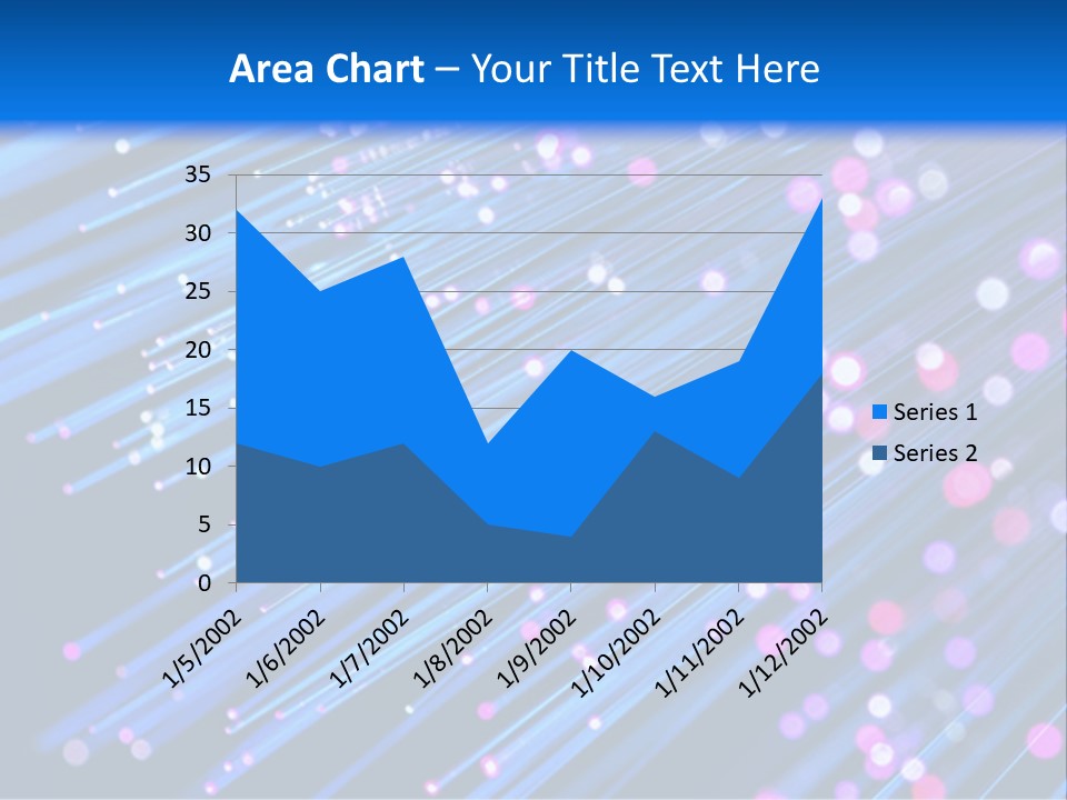 A Blue And Pink Abstract Background With Lines PowerPoint Template
