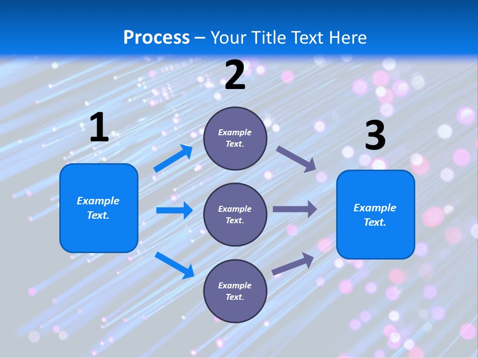 A Blue And Pink Abstract Background With Lines PowerPoint Template
