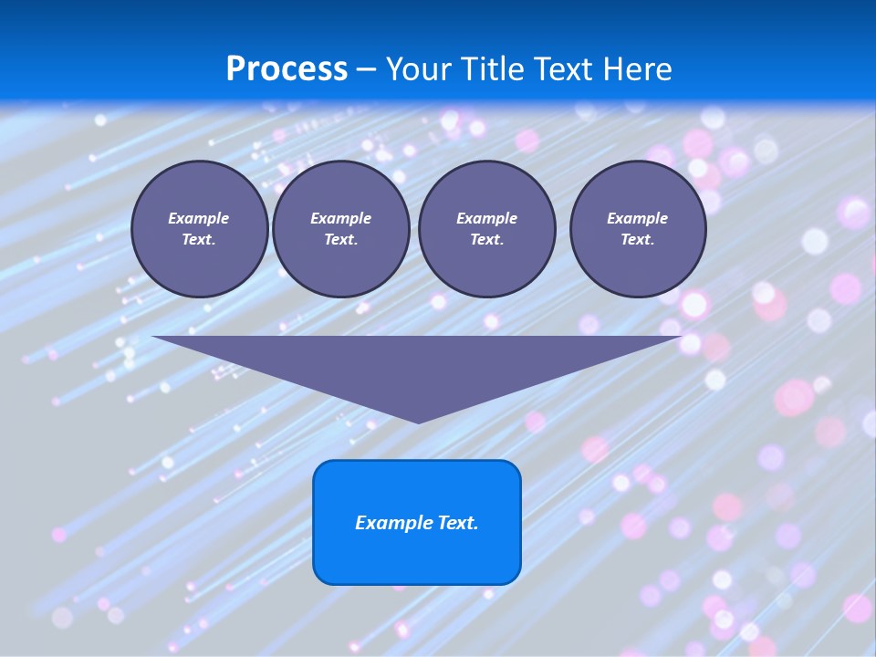 A Blue And Pink Abstract Background With Lines PowerPoint Template