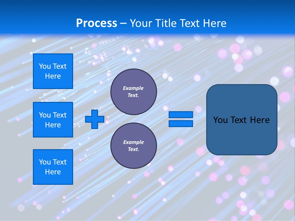 A Blue And Pink Abstract Background With Lines PowerPoint Template