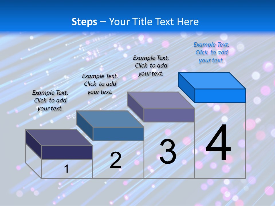 A Blue And Pink Abstract Background With Lines PowerPoint Template