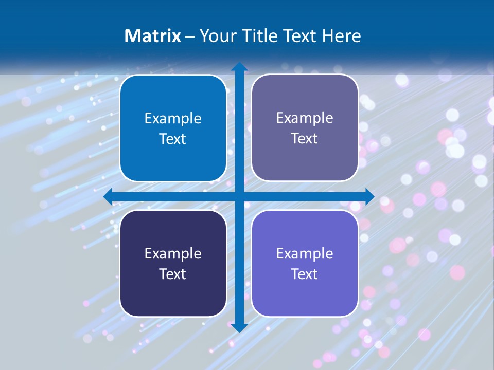 A Blue And Purple Abstract Background With Lines PowerPoint Template