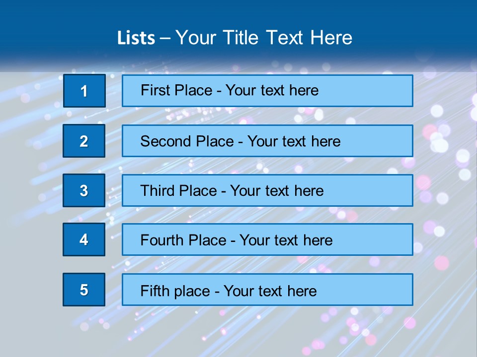 A Blue And Purple Abstract Background With Lines PowerPoint Template