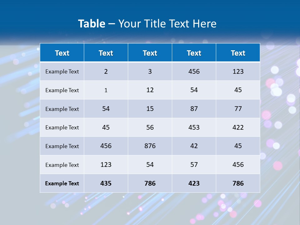 A Blue And Purple Abstract Background With Lines PowerPoint Template