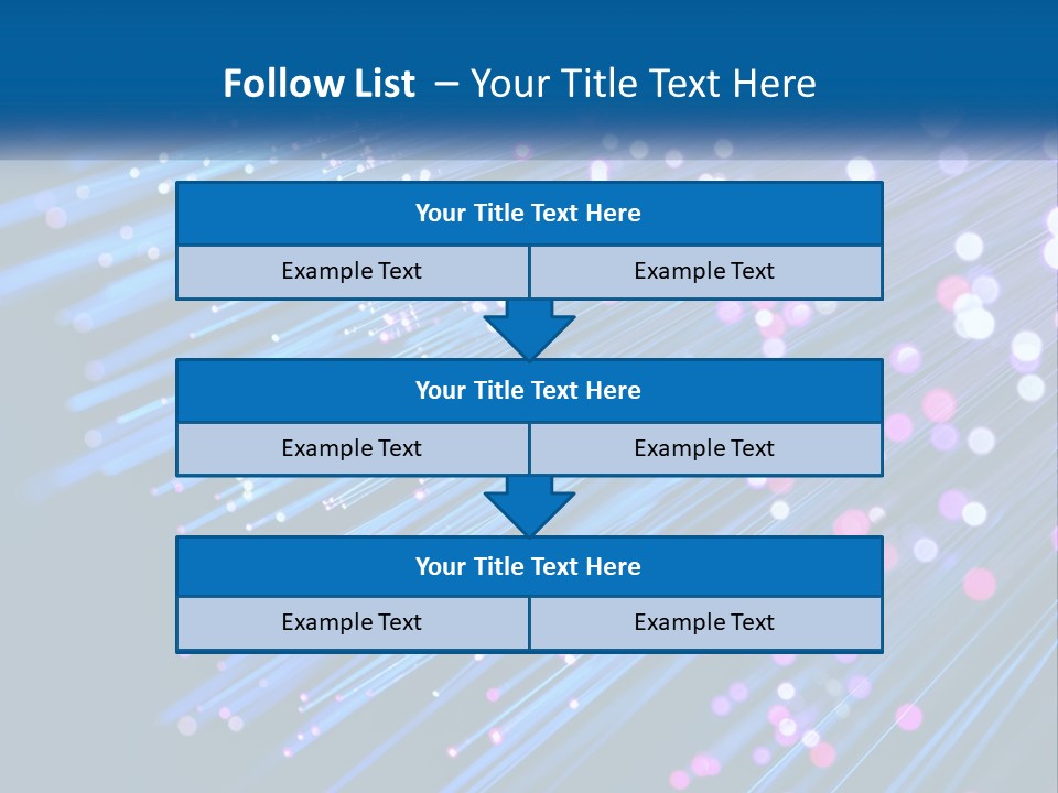 A Blue And Purple Abstract Background With Lines PowerPoint Template