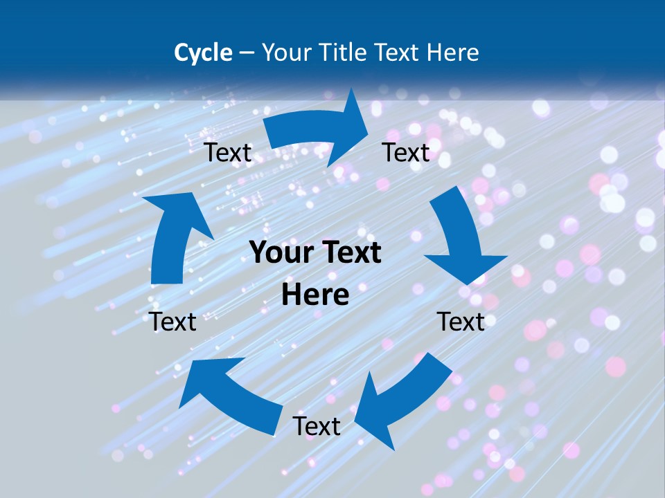 A Blue And Purple Abstract Background With Lines PowerPoint Template
