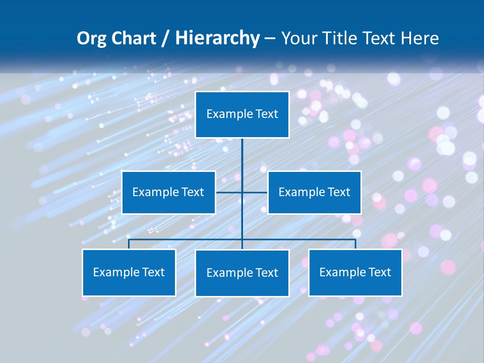 A Blue And Purple Abstract Background With Lines PowerPoint Template