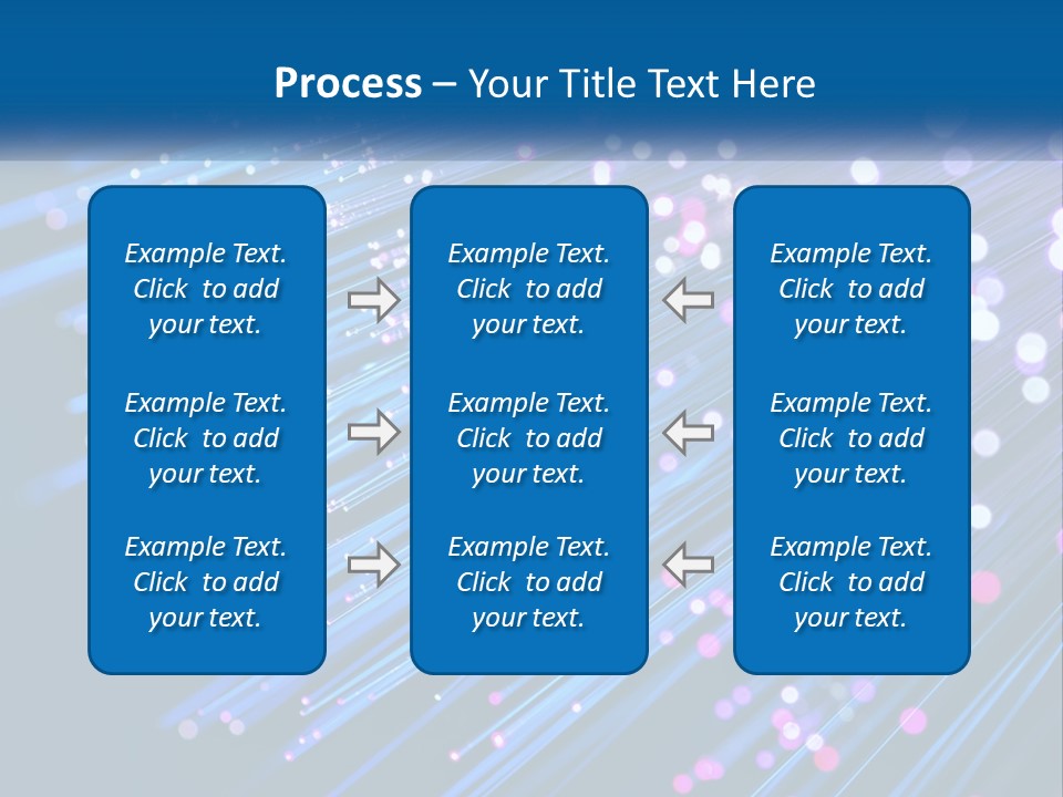 A Blue And Purple Abstract Background With Lines PowerPoint Template