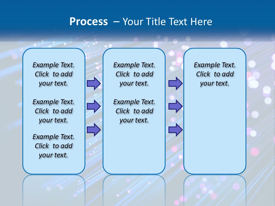 A Blue And Purple Abstract Background With Lines PowerPoint Template