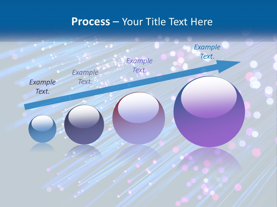 A Blue And Purple Abstract Background With Lines PowerPoint Template