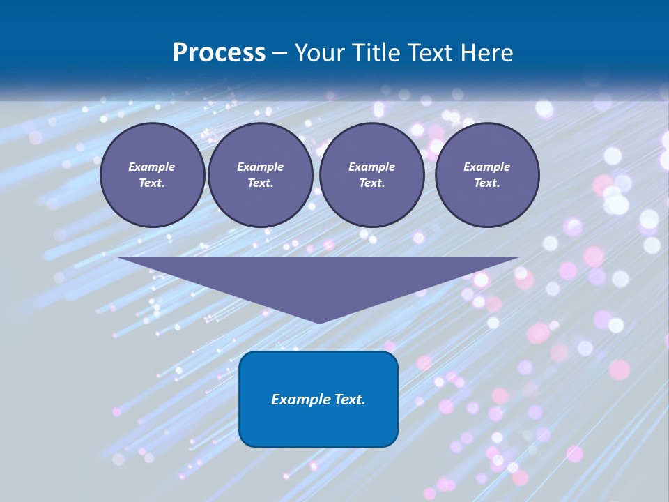 A Blue And Purple Abstract Background With Lines PowerPoint Template