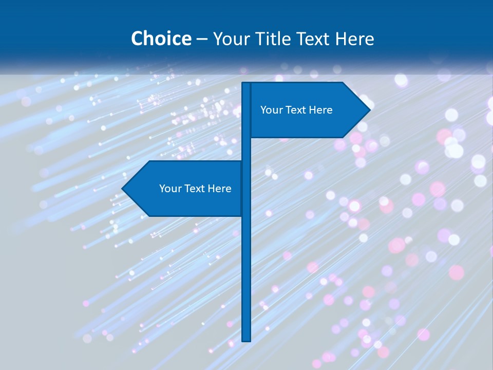 A Blue And Purple Abstract Background With Lines PowerPoint Template