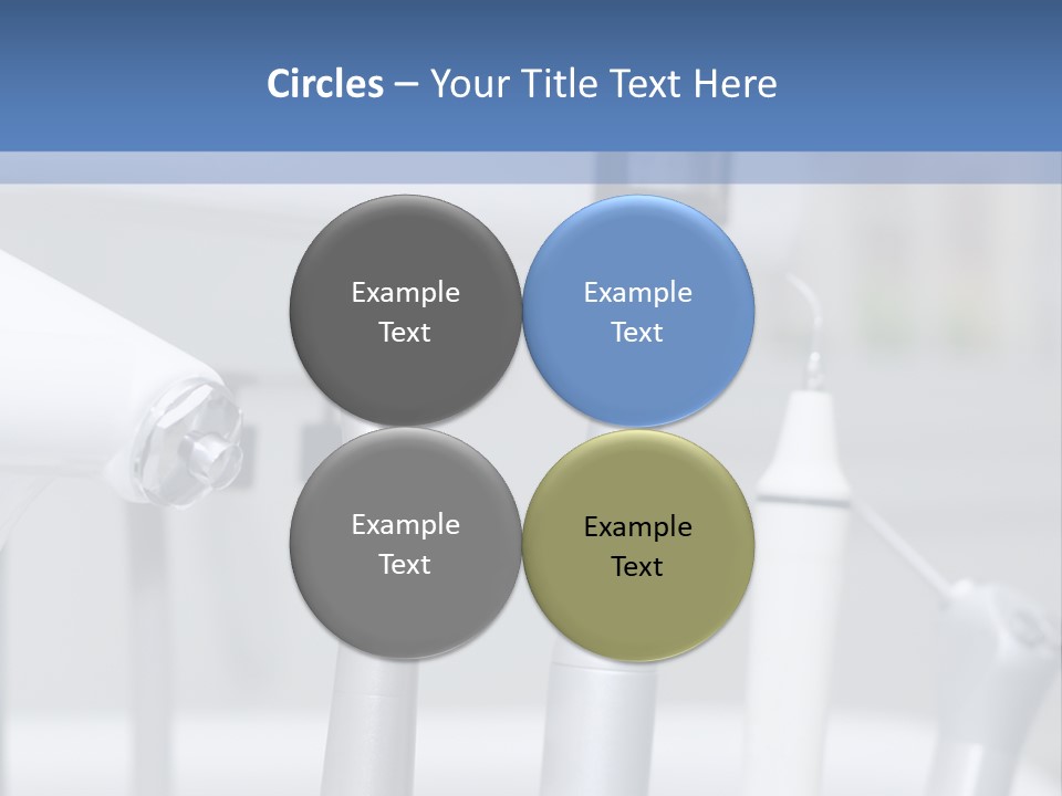 A Dental Powerpoint Presentation Is Shown PowerPoint Template