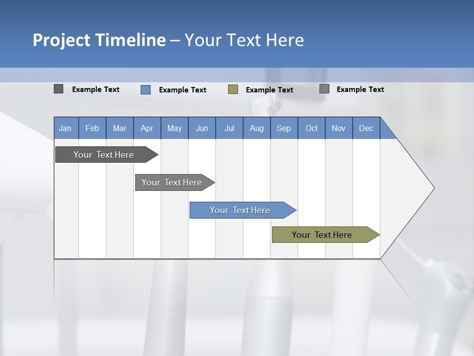 A Dental Powerpoint Presentation Is Shown PowerPoint Template