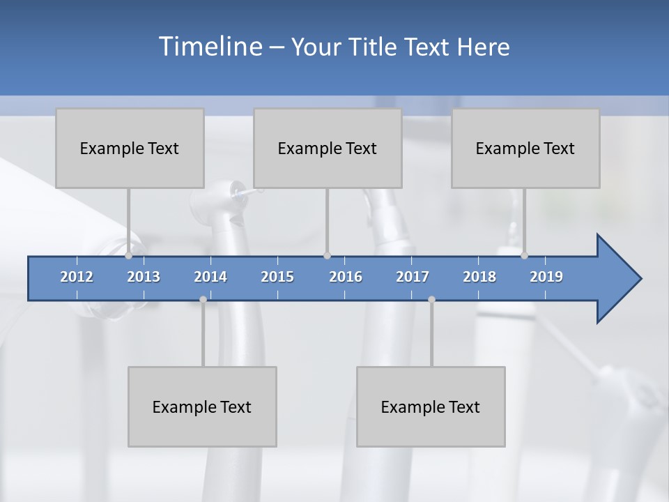 A Dental Powerpoint Presentation Is Shown PowerPoint Template