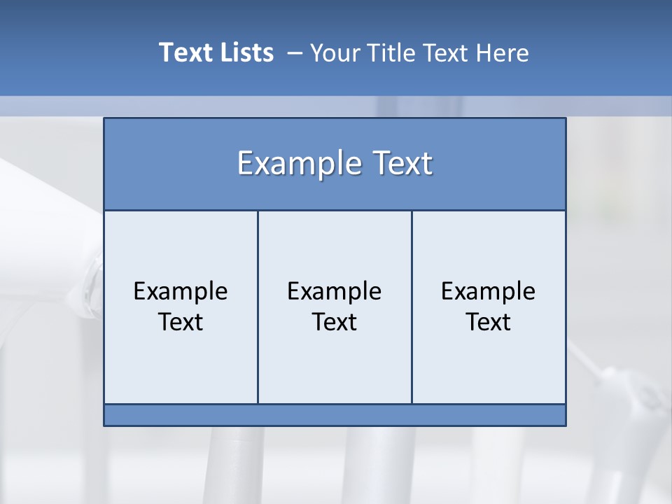 A Dental Powerpoint Presentation Is Shown PowerPoint Template