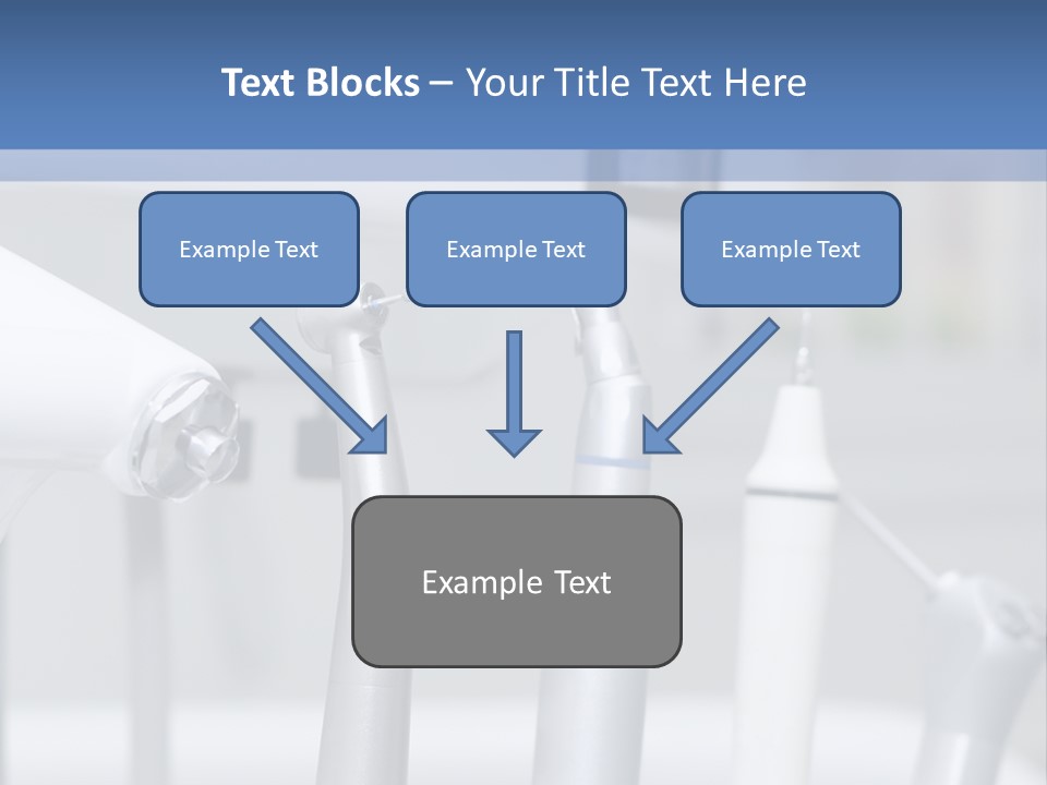 A Dental Powerpoint Presentation Is Shown PowerPoint Template