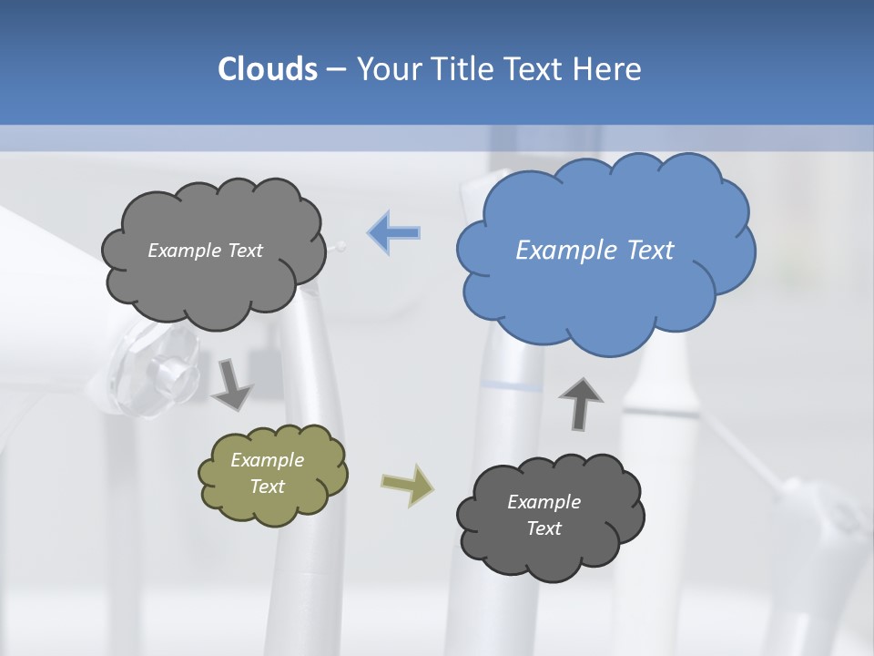 A Dental Powerpoint Presentation Is Shown PowerPoint Template