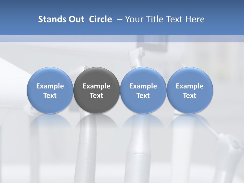 A Dental Powerpoint Presentation Is Shown PowerPoint Template