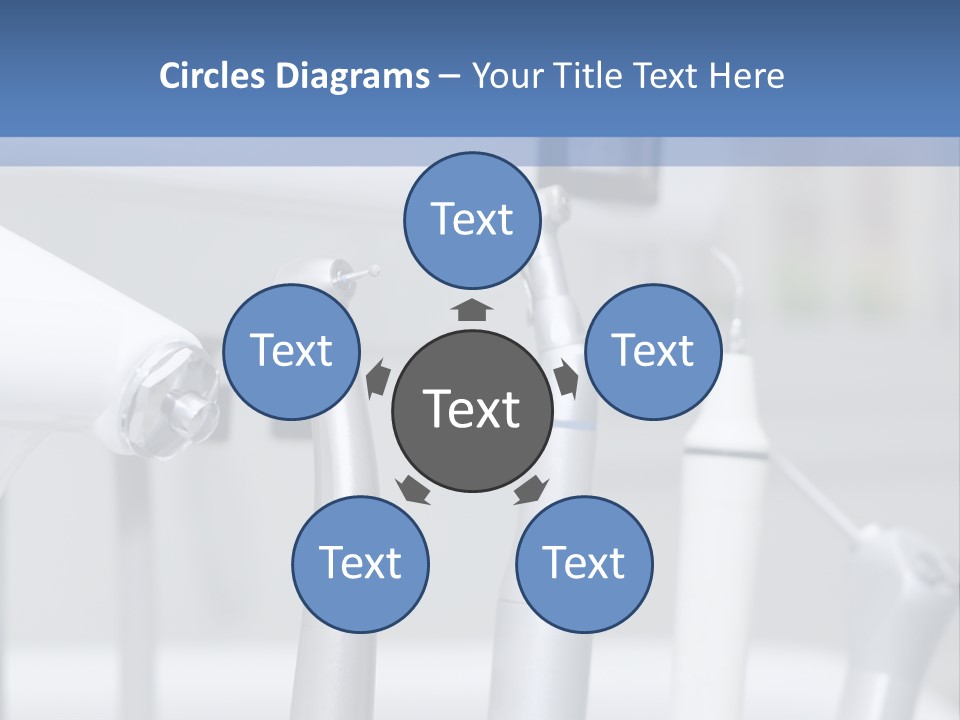 A Dental Powerpoint Presentation Is Shown PowerPoint Template