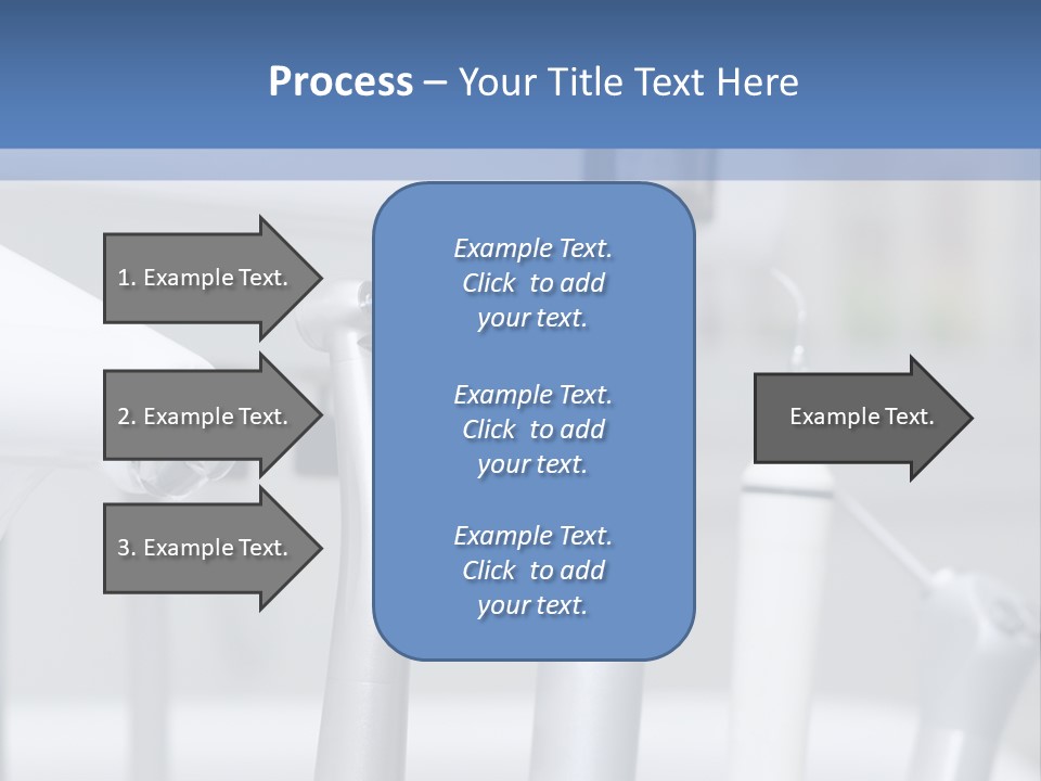A Dental Powerpoint Presentation Is Shown PowerPoint Template
