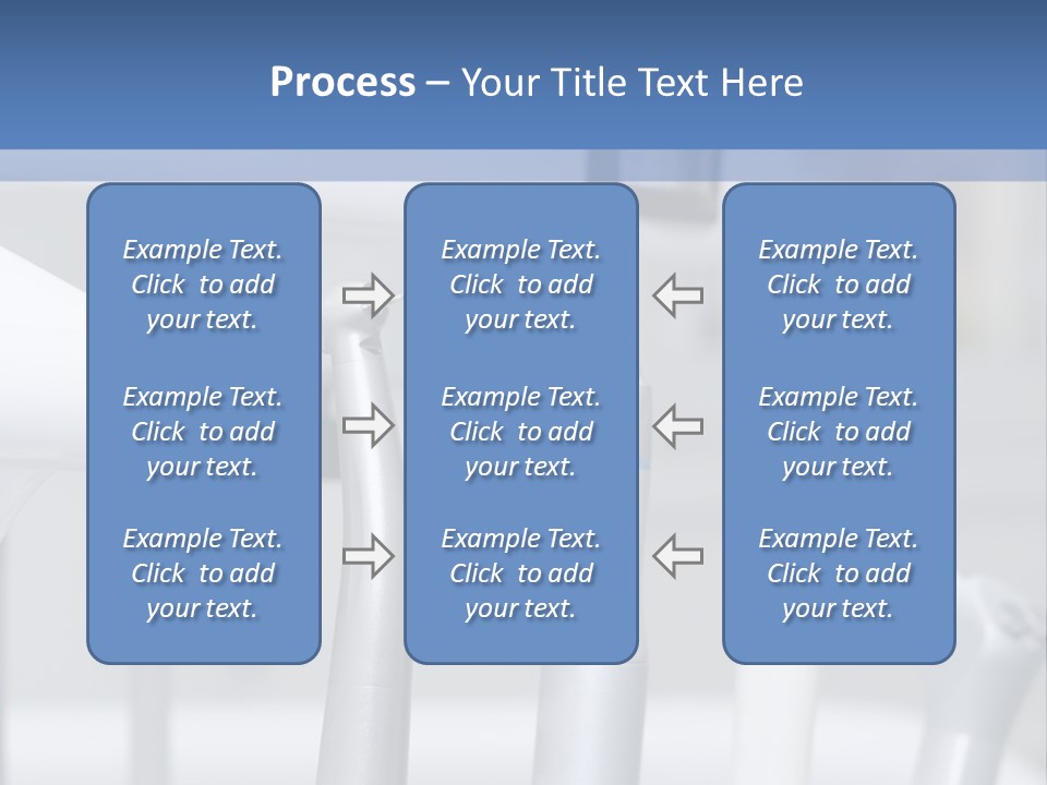 A Dental Powerpoint Presentation Is Shown PowerPoint Template