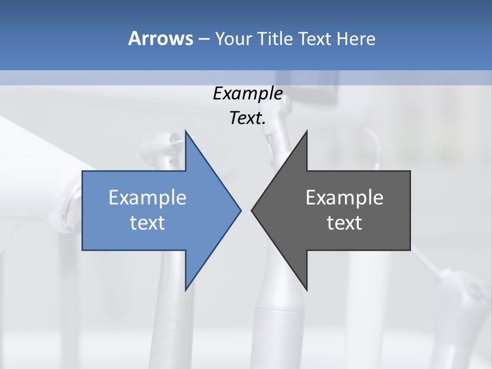 A Dental Powerpoint Presentation Is Shown PowerPoint Template
