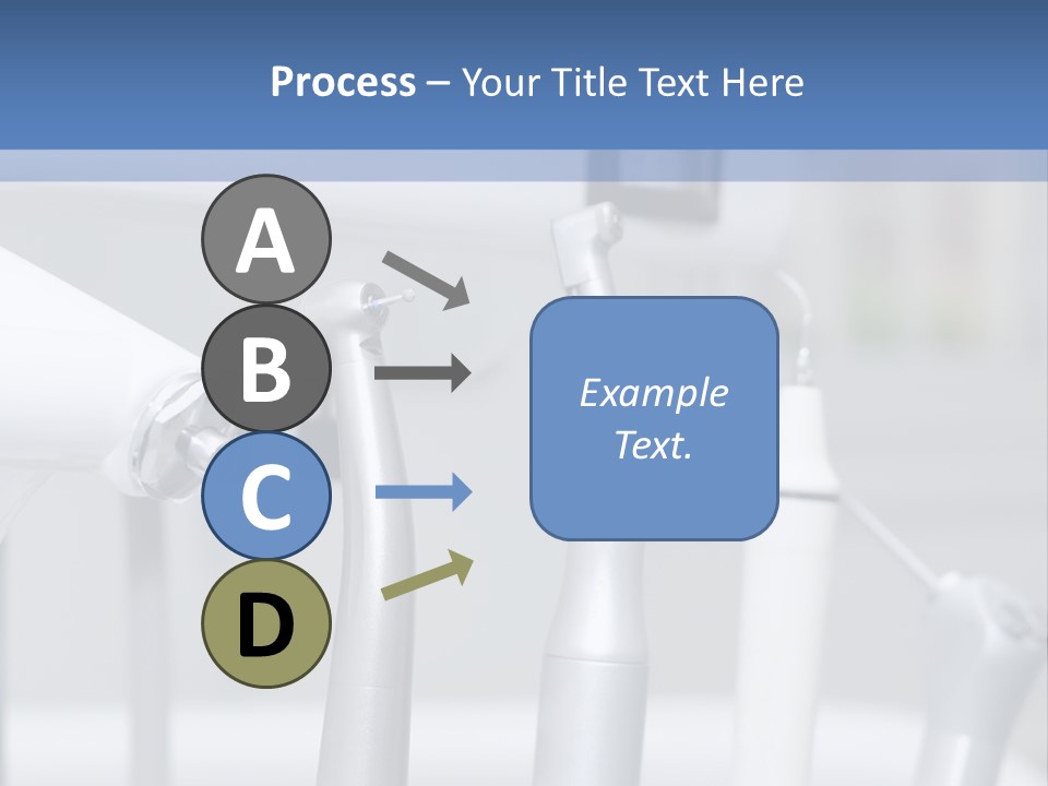 A Dental Powerpoint Presentation Is Shown PowerPoint Template