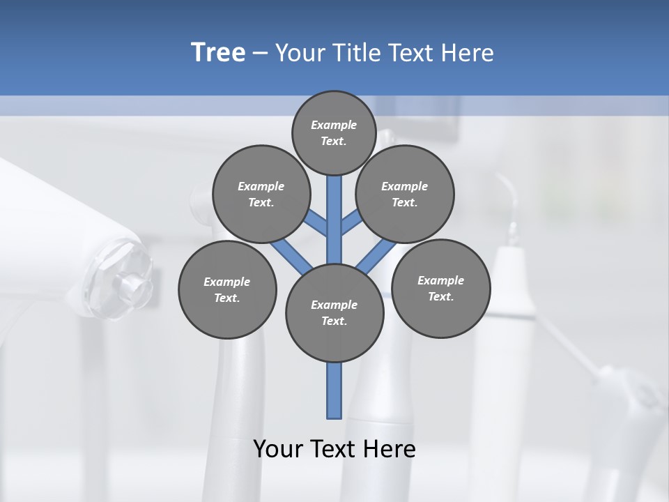 A Dental Powerpoint Presentation Is Shown PowerPoint Template